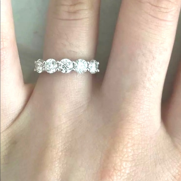 ( Mallory) Absolutely sensational genuine Moissanite … - Picture 2 of 5